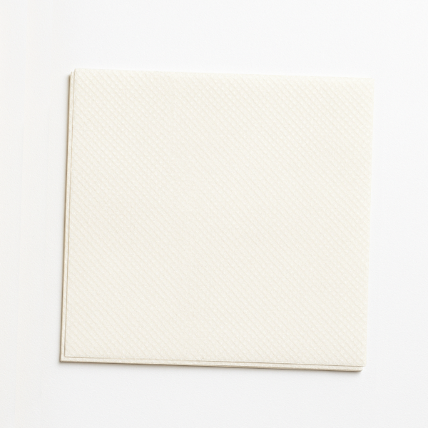White napkins 1W 33x33 cm 1/4
