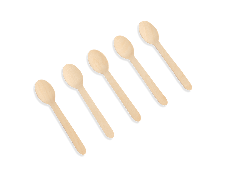 Houten lepel 160 mm