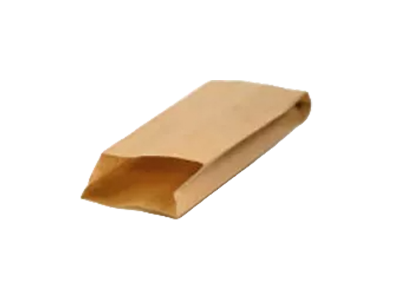 Hotdog papieren zak, bruin 190x75x25 mm